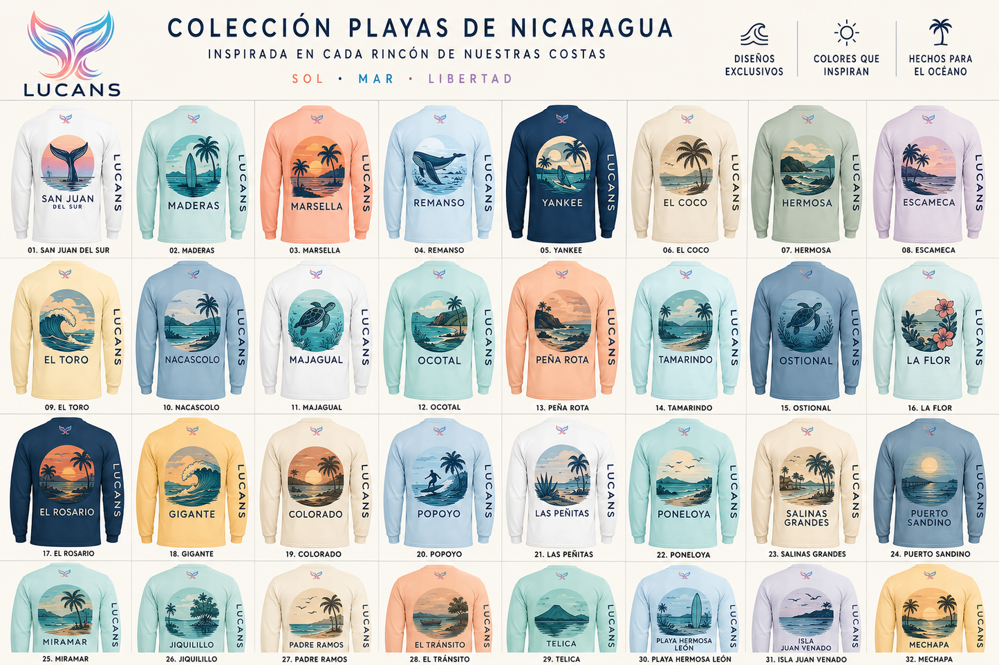 Camiseta de manga larga