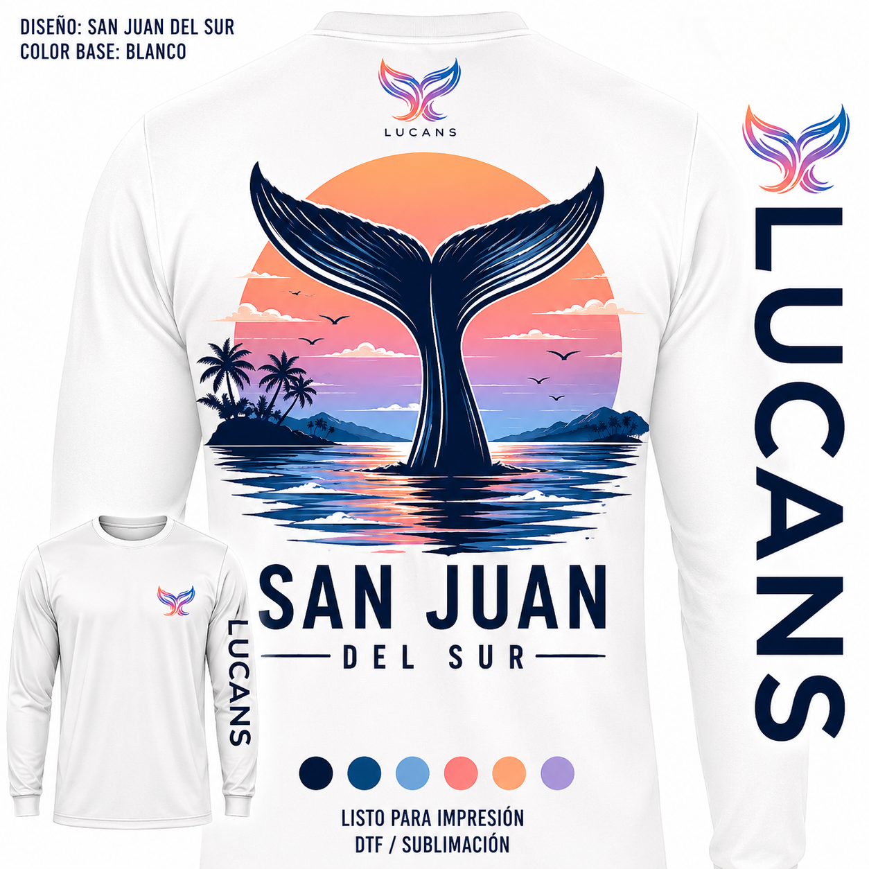 Camiseta de manga larga